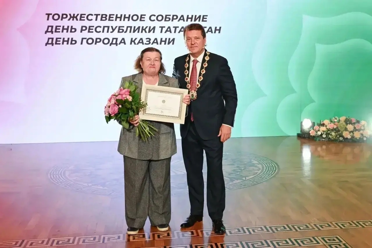 Почётный знак «Волонтёр Казани»!